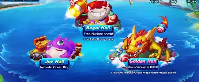 Bombing Fishing gemple 101Zallgames